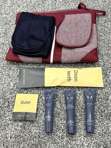 Qantas first class burgundy - qantas,