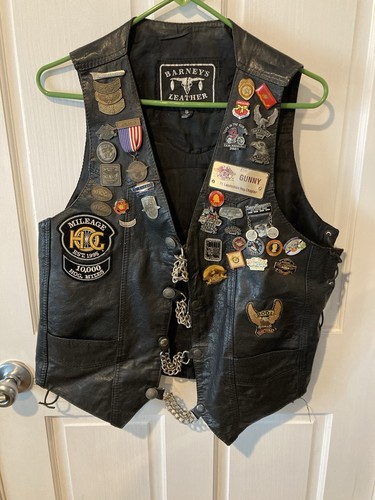 Vintage harley hog vest - vintage,