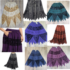 Warm Skirt Velvet Autumn