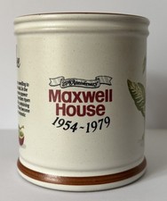 Maxwell House Coffee 25th Anniversary Vintage Denby Limited Ed 1954-1979 Mug