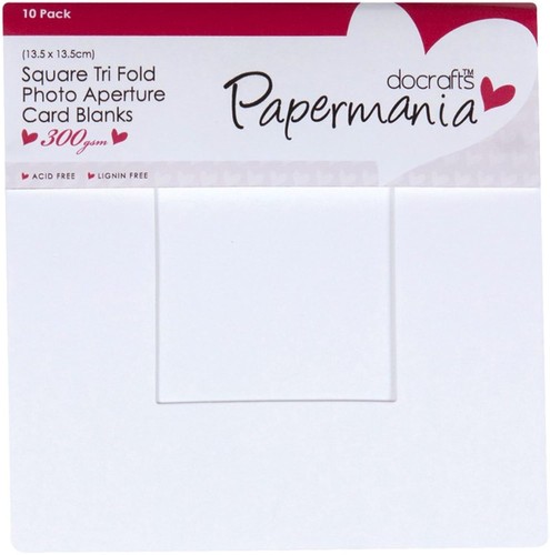 Papermania 300gsm square tri - 300gsm,
