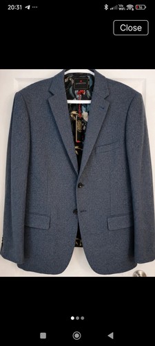 Joe browns blue herringbone - joe,