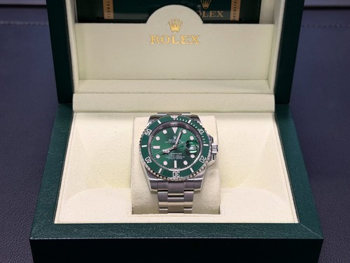 Rolex submariner 116610lv hulk - 116610lv,