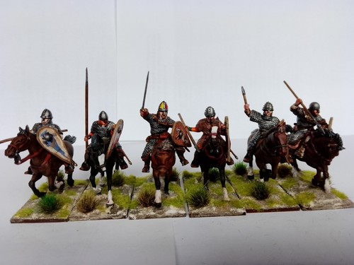 28mm plastic norman mounted - plastic,