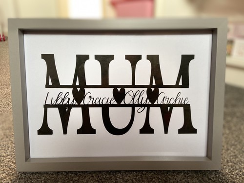 Personalised print gift - print,