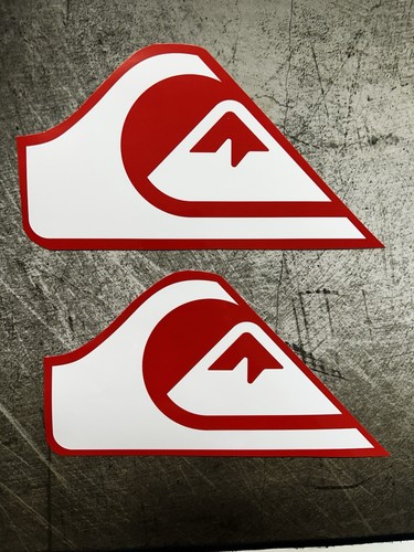 Quiksilver sticker set - sticker, red