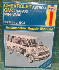 Chevrolet Astro and Gmc Safari