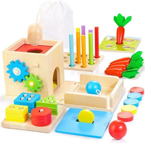 Wooden sorting and - in,