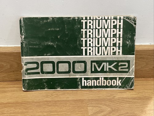 Vintage triumph 2000 - 2000, mk2