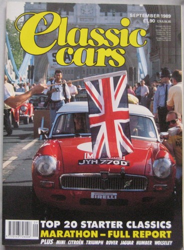 Classic cars september 1989 - classic,