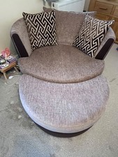 DFS Swivel Cuddle Chair -