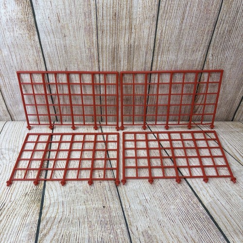 Wcw galoob ring cage - cage, red