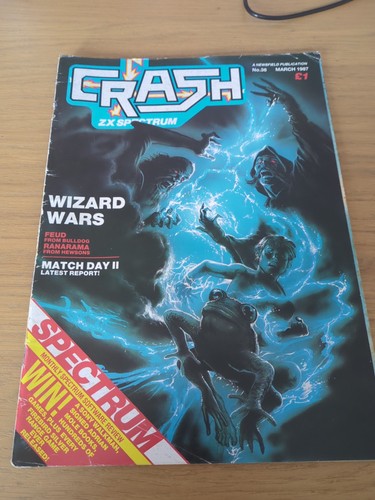 Crash magazine issue - crash, 87