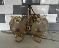 Vintage Bhs 5 Arm Plated Brass