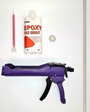 Epoxy Tile Grout + Gun Kit