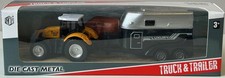 Set Yellow Tractor + Trailer