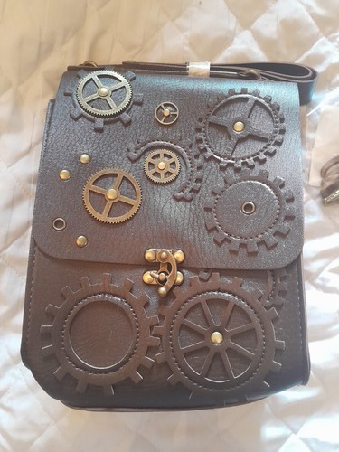 Steampunk over shoulder bag - steampunk,