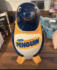 McVities Penguin Vintage Ceramic Biscuit Barrel Cookie Jar 90's 