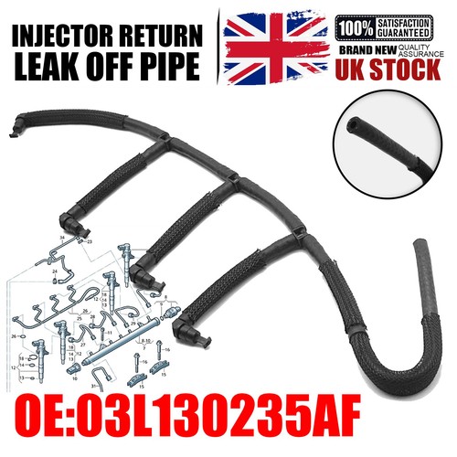 Fuel injector return - return, line