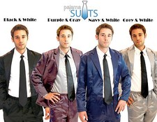 Adult How I Met Your Mother TV Show Suitjama Halloween Party Jacket Pajamas Suit