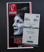 FIONA SHAW theatre programmes