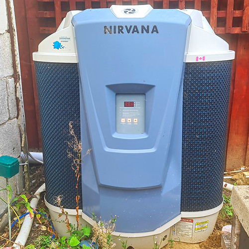 Nirvana pool heat pump heater - nirvana,