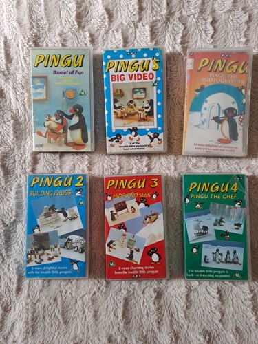 Bbc video pingu vhs - pingu, set