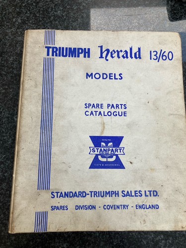 Triumph herald factory - 13/60,