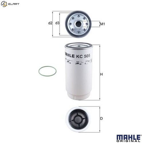 Fuel filter 505d - fuel, for