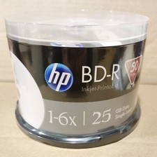 50  HP Blu Ray 25GB 6x Speed