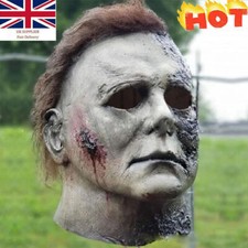 Michael Myers Horror Latex Mask Halloween Killer Cosplay Party Costume Scary