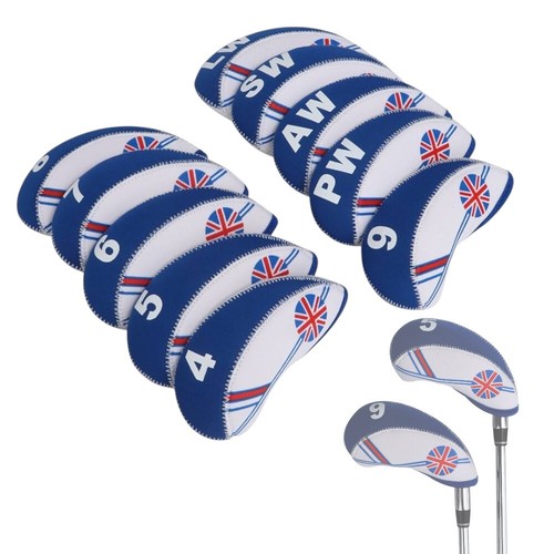 10pcs golf iron head covers - 10pcs,