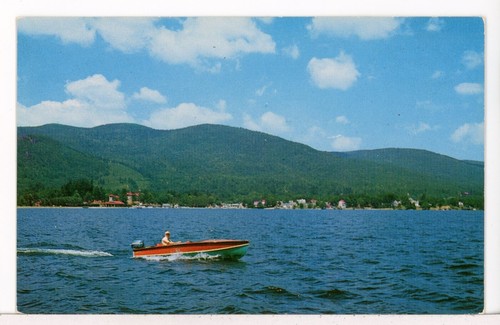 Speedboat lake george - speedboat, on
