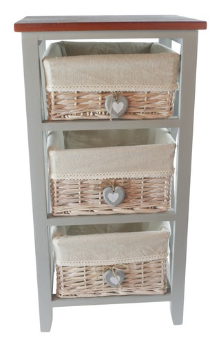 69cm shabby chic - chic, bedside/lamp