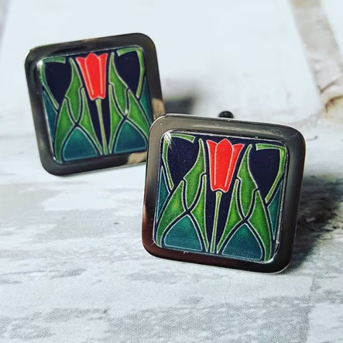 Unique art deco tulips - unique,