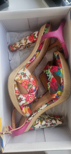 Desigual peep toe - desigual,