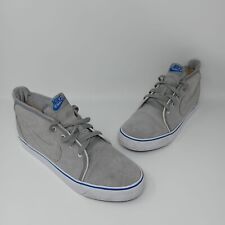 nike toki Skateboarding Trainer UK 10 385444 002 grey suede mid shoe rare