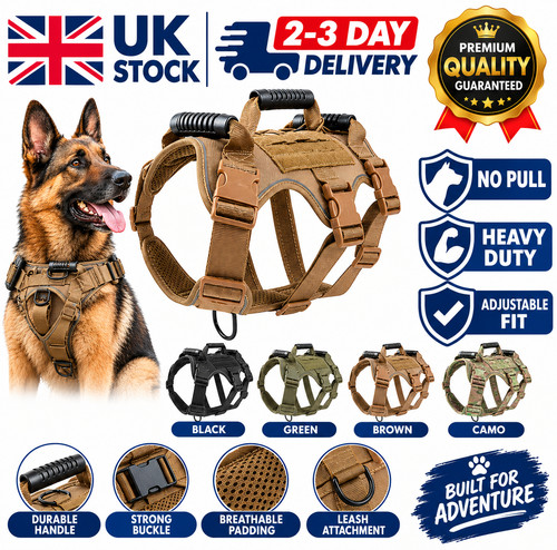 Tactical dog harness - dog, heavy