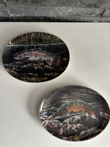 Bradford exchange trout - exchange,