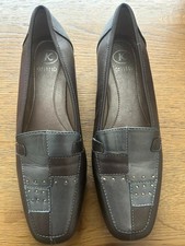 Clarks K Ladies Bronze Shoes