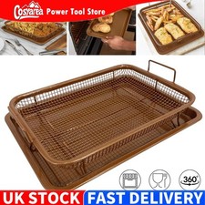 2Pcs Copper Crisper Non-Stick