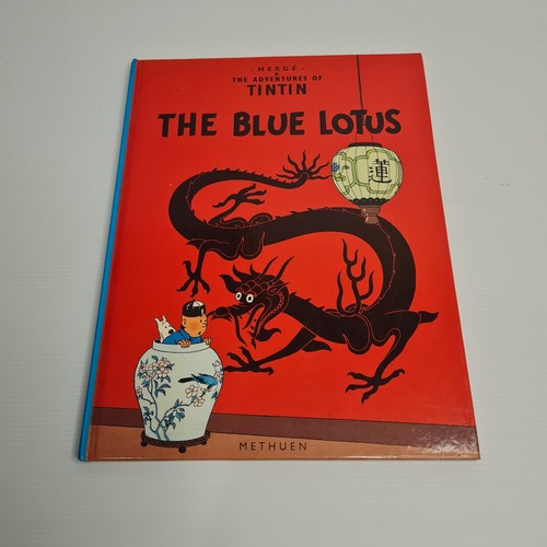 The blue lotus hergé - lotus,