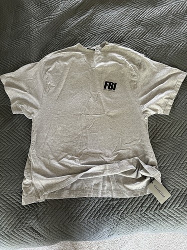 Balenciaga fbi logo t - balenciaga, t-shirt