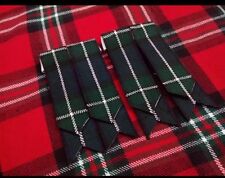 Men’s Kilt Flashes Modern Douglas Tartan/Kilt Hose Flashes Douglas Modern Tartan