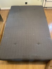 sofa bed used grey