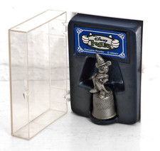 Vintage MICKEY MOUSE Disney Treasures Sorcerer's Apprentice Pewter Thimble