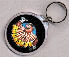 BULLSEYE round KEYRING -