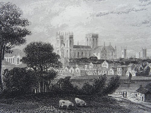 C1845 yorkshire city - of, york
