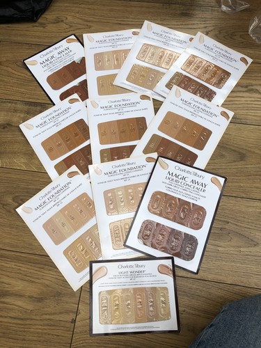 Charlotte tilbury sample cards - sample,