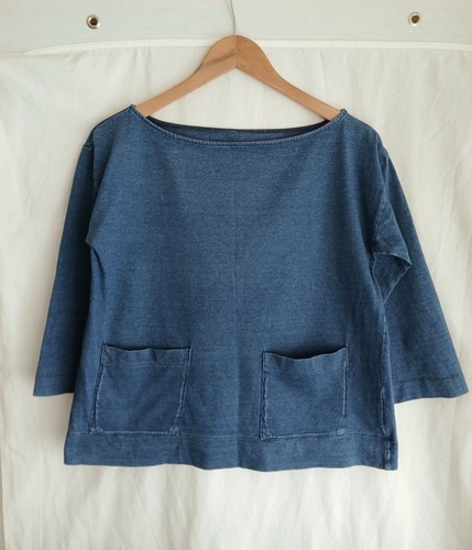 Toast blue denim - top, size